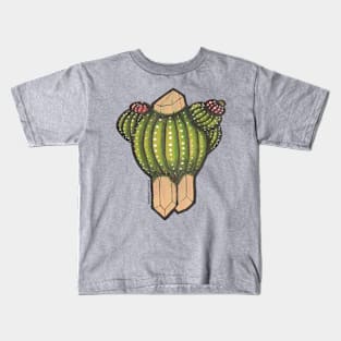 Cactus with crystal roots 1 Kids T-Shirt